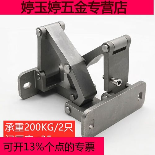 山頭林村*消石材隱形門重型鉸鏈不銹鋼瓷磚檢修品管井門二維可調(diào)合頁(yè)